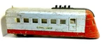 Lionel Jr. Prewar Gauge 1700 Red And Aluminum Streamliner Headcar. Fixed Price $39.99.