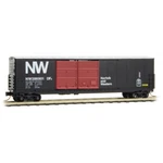 Norfolk & Western 50' Standard Boxcar Dbl Doors Micro-trains 182 00 060 Scale. Fixed Price $30.95.
