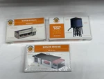 Bachmann Kit Set Of 3 Water Tank, Ranch House & Super Market *new Sealed*. Fixed Price $22.97.