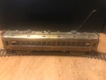 Rare Ho Brass Suydam Model Of Pacific Electric 1200 Class Interurban, Powered. Fixed Price $375.00.