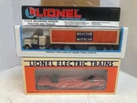 Lionel 6-52040 T.t.o.s. Flatcar & 6-52033 Wolverine Division Tractor/trailer. Fixed Price $31.99.