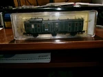 Trix Ho Scale Item # 23737 Baggage Car-k.bay.sts.b. Fixed Price $25.00.