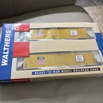 Ho Walthers Rtr 932-23554 2-PACK Union Pacific 60 Ps Auto Box Car Single Door. Fixed Price $59.00.