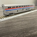 Con-cor Scale #0001-004632 Superliner Sleeper Amtrak Phase Preowned. Fixed Price $35.99.