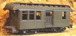 SN3 Really Short Open Platform Combine Passenger Car Wiseman Model Services Kit. Fixed Price $69.95.