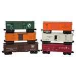 Lionel Gauge Box Reefer Stock Cars - Prr, Baby Ruth, At&sf, Chessie Lot Of 6. Fixed Price $74.77.