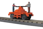 Mth 30-5236 Mow Bump Go Handcar New Store Stock Gauge Rail #105. Fixed Price $84.99.