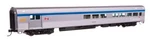 Walthers Mainline 910-30070 Ho Scale 85' Budd Baggage-lounge Rtr Via Rail. Fixed Price $49.99.