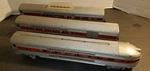 Gilbert American Flyer Gauge Red Stripe Observation, Passenger, Vista Dome. Fixed Price $299.00.