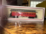 Bachmann Ho Scale Electric Trains 72824 47' Old Time Combine Central Pacific Box. Fixed Price $29.99.