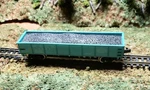 Scale: Vintage Bachmann New York Central Open Gondola 43221, Model Railroad. Fixed Price $14.95.
