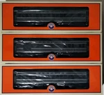 Lionel Santa Fe Baby Madison, Passenger Car Pack 6-81739 #s 3004, 2533, 1532. Fixed Price $194.51.