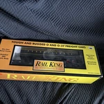 Mth Railking 30-76129 Pennsylvania Railroad Flat Car Trailer Gauge Train. Fixed Price $49.39.