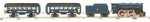Mth 10-1294-1 Std. Gauge Tinplate No. 384 Steam Passenger Set W/PS2 Ln/box. Fixed Price $909.99.