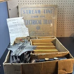 Marx 7096 Streamline Mercury Copper Passenger Guage Train Set Pre-war Untested. Fixed Price $299.00.