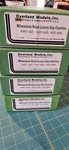QTY4, Overland, OMI-3110, Milwaukee Road Luxury Day Coaches, Unpainted Ec. Fixed Price $800.00.