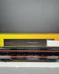 Mth Railking 30-68235 Santa Fe Black Bonnet 60' Streamlined Passenger Car Lnib. Fixed Price $195.00.