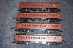 K Line Heavyweight Passenger Cars O Scale. Fixed Price $275.00.