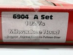 Vintage Rivarossi 1920 Milwaukee Road Passenger Car Set Ho Nos Sealed 6904 Nib. Fixed Price $129.00.