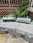 Lionel O/027 Winter Wonderland Rr 4-4-2 Steam Locomotive #34 With Whistle Tender. Fixed Price $119.95.
