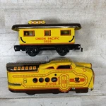 Marx Prewar Union Pacific M10005 Tin Litho Wind Up Train Set Caboose Gauge. Fixed Price $50.98.
