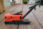 Vintage Postwar Lionel Scale Illinois Central 0889 Dual Hook Crane Car. Fixed Price $24.95.