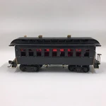 Train Coach Passenger Car Ho Scale Black Red Windows. Fixed Price $47.00.