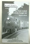 Mth Railking New York Central 0-4-0 Dockside Freight Set Operation Manual Book. Fixed Price $5.00.