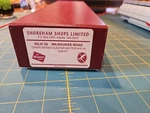 Brass, Shoreham Shops, Milwaukee Rd Creek Series Sleeper Skytop, 08 Fp. Fixed Price $1000.00.
