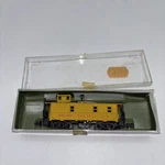 Union Pacific-caboose #510-N Scale Aurora Postage Stamp Trains #4887. Fixed Price $19.95.