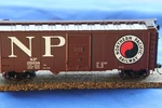 Walthers Mainline 910-1348 Northern Pacific 25034 40' Aar 1944 Boxcar. Fixed Price $24.00.