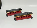 ON30 Red W/ Gold Trim Passenger /combine Car Kit. Fixed Price $24.95.