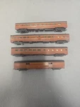 Kato Scale Pennsylvania Railroad Broadway Passenger Cars No Box. E26. Fixed Price $160.00.