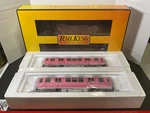 Mth Railking Gauge 30-20579-3 Pink Line Chicago Cta Car 3200 Subway Set. Fixed Price $1000.00.