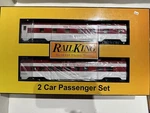 Rail King Mth O Texas Special 2- Car 60 Streamlined Sleeper/diner Set. Fixed Price $239.99.