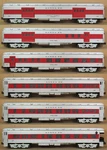 Williams SM231 Santa Fe 72' 6-CAR Madison Passenger Set O-gauge Nos *. Fixed Price $269.99.