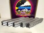 Mth Premier 20-65104 Pennsylvania STREAMLINED5 Car 70' Passenger Set Riibed W/bx. Fixed Price $239.95.