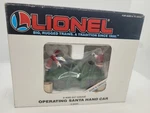 Lionel Operating Santa Claus Handcar Mint Box. Fixed Price $49.45.