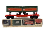 Lionel & 027 Gauge 6-9282 Great Northern Piggyback Flat Car W/ Trailers. Fixed Price $24.99.