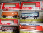 O/O-27 Lionel Passenger Cars Amtrak, Milwaukee Road, Up, B&o. Buyers Choice. Fixed Price $20.00.