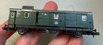 Fleischmann Piccolo Scale 8060 Luggage Baggage Train Car. Fixed Price $19.99.