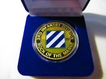 Us Army 3RD Infantry Division Challenge Coin W/ Presentation Box. Fixed Price $19.99.