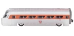 Mth Railking Pennsylvania Aerotrain Tail Rear End Observaton Passenger Coach Car. Fixed Price $99.95.