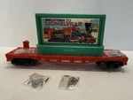 Lionel 6-36064 Flat-car W-2 Billboard Load Die-cast Metal Sprung Trucks. Nib. Fixed Price $37.00.