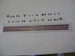 Lionel 2552 Skyline 500 Vista Dome Aluminum Car Stripes & Windows. Fixed Price $14.95.