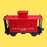 Vintage Lionel Rock Island 9078 Caboose O-27 Gauge Train Car 1976. Fixed Price $11.99.