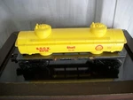 Lionel 6-6310 Two-dome Tank Car Shell Yellow, Used No Box. Fixed Price $14.75.