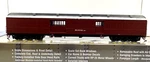 Ho Walthers 932-10528 Heavyweight Baggage Maintenance Of Way Burlington Northern. Fixed Price $139.99.