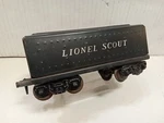 Vintage Lionel Scout O-gauge Tin Coal Tender. Fixed Price $19.99.