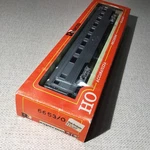 Rivarossi Ho Pullman Car. Burlington. Silver Veranda Nib. #6653/0. Fixed Price $27.00.